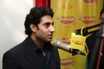 Abhishekh Bachchan at Radio Mirchi studio for promotion of his upcoming movie Dhoom 3
